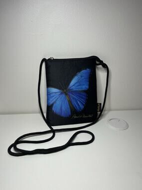 Coynes & Co Harold Feinstein Collection Butterfly Crossbody Mini Shoulder Purse